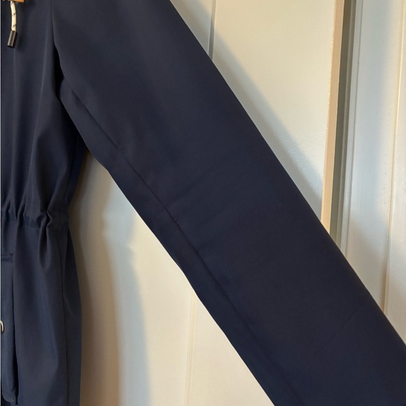 Women’s Weatherproof Navy Hooded Jacket - Picture 3 of 8